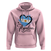 Argentina Heart Argentinian Flag Sun of May Patriotic Hoodie