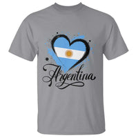 Argentina Heart Argentinian Flag Sun of May Patriotic T Shirt