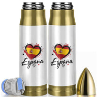 Espana Heart Spanish Flag Patriotic Spain Pride Bullet Tumbler