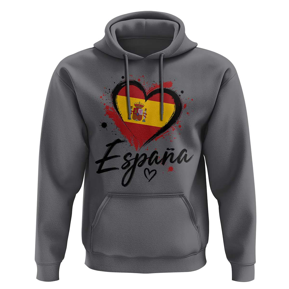 Espana Heart Spanish Flag Patriotic Spain Pride Hoodie