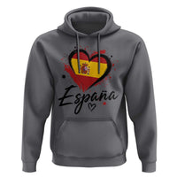 Espana Heart Spanish Flag Patriotic Spain Pride Hoodie