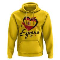 Espana Heart Spanish Flag Patriotic Spain Pride Hoodie