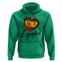 Espana Heart Spanish Flag Patriotic Spain Pride Hoodie