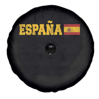 Espana Spain Vintage Sports Design Spanish Flag Spare Tire Cover