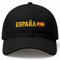 Espana Spain Vintage Sports Design Spanish Flag Baseball Cap