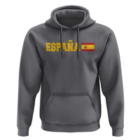 Espana Spain Vintage Sports Design Spanish Flag Hoodie