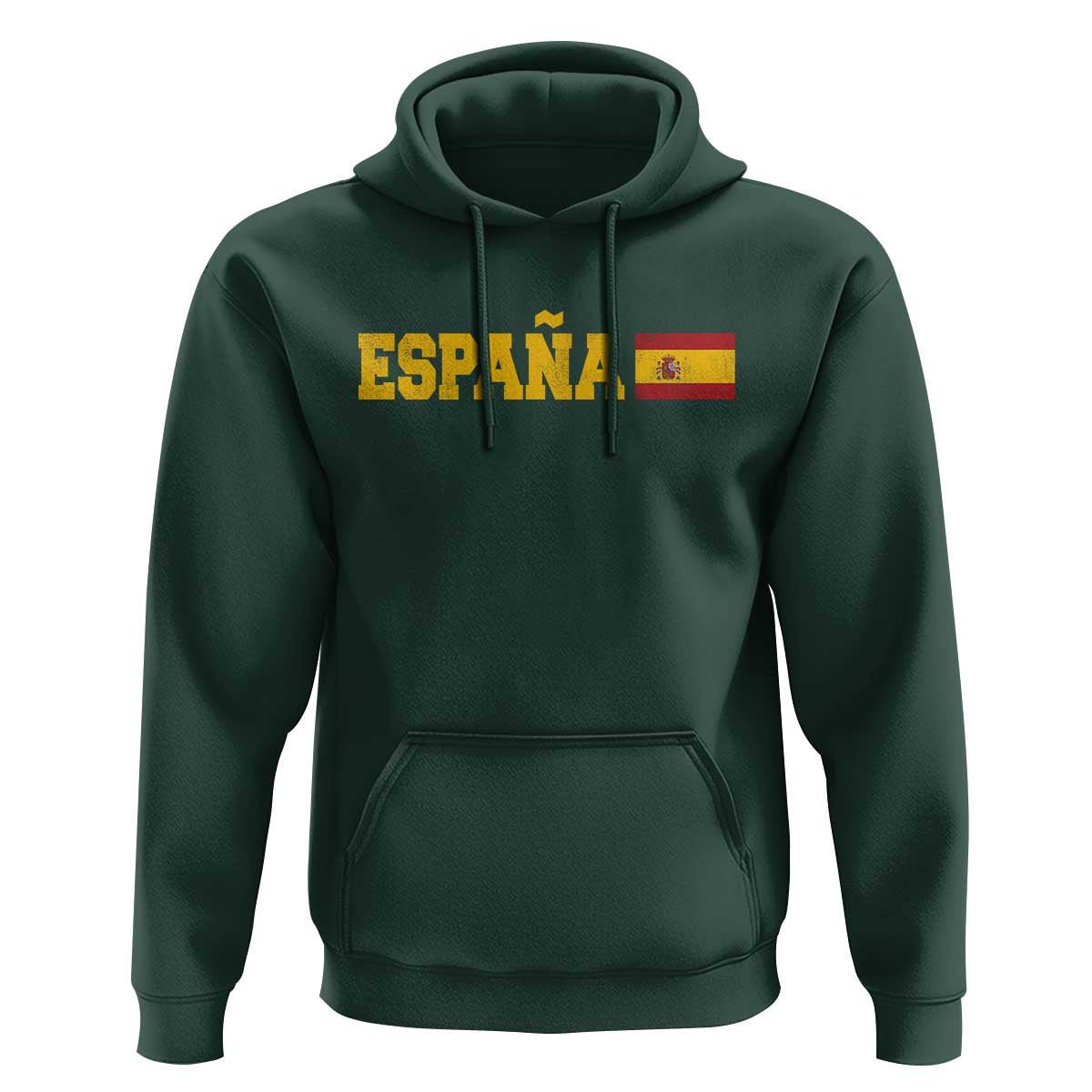 Espana Spain Vintage Sports Design Spanish Flag Hoodie