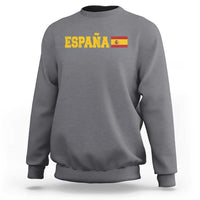 Espana Spain Vintage Sports Design Spanish Flag Sweatshirt