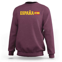 Espana Spain Vintage Sports Design Spanish Flag Sweatshirt