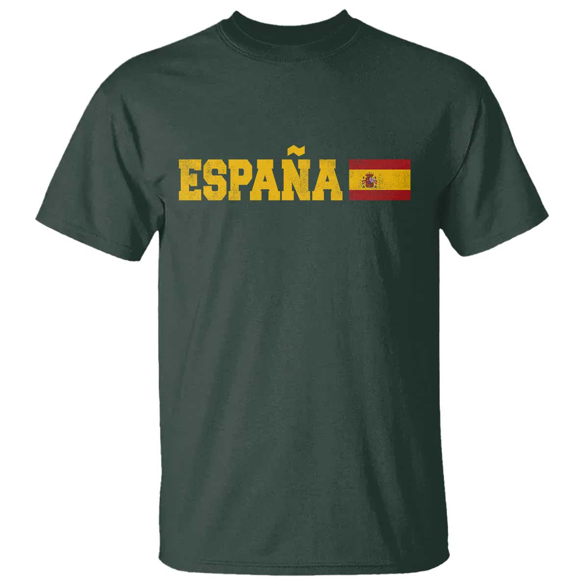 Espana Spain Vintage Sports Design Spanish Flag T Shirt