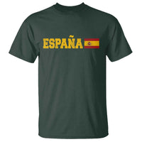 Espana Spain Vintage Sports Design Spanish Flag T Shirt