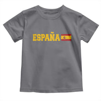 Espana Spain Vintage Sports Design Spanish Flag Toddler T Shirt