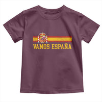 Vamos Espana Spainish Flag Vintage Spain Coat of Arms Toddler T Shirt
