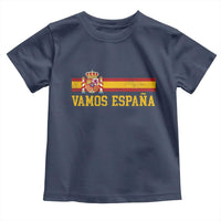 Vamos Espana Spainish Flag Vintage Spain Coat of Arms Toddler T Shirt
