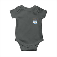 Argentina 4th Star Vintage Argentine Football Crest Baby Onesie