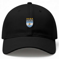 Argentina 4th Star Vintage Argentine Football Crest Baseball Cap