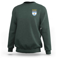 Argentina 4th Star Vintage Argentine Football Crest Sweatshirt