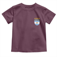 Argentina 4th Star Vintage Argentine Football Crest Toddler T Shirt
