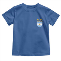Argentina 4th Star Vintage Argentine Football Crest Toddler T Shirt