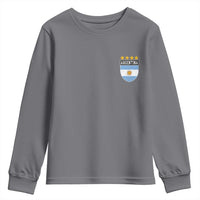 Argentina 4th Star Vintage Argentine Football Crest Youth Sweatshirt