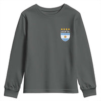 Argentina 4th Star Vintage Argentine Football Crest Youth Sweatshirt