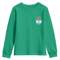 Argentina 4th Star Vintage Argentine Football Crest Youth Sweatshirt