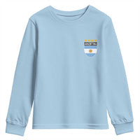 Argentina 4th Star Vintage Argentine Football Crest Youth Sweatshirt