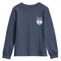 Argentina 4th Star Vintage Argentine Football Crest Youth Sweatshirt