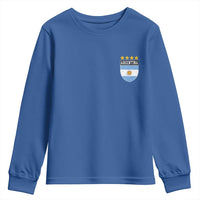 Argentina 4th Star Vintage Argentine Football Crest Youth Sweatshirt