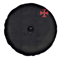 Vintage Catholic Knight Templar Crusader Cross Spare Tire Cover