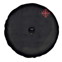 Vintage Catholic Knight Templar Jerusalem Cross Spare Tire Cover
