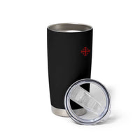 Vintage Catholic Knight Templar Jerusalem Cross Tumbler Cup