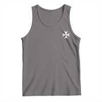 Knights Hospitaller Vintage Maltese Cross Catholic Christian Tank Top