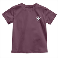Knights Hospitaller Vintage Maltese Cross Catholic Christian Toddler T Shirt