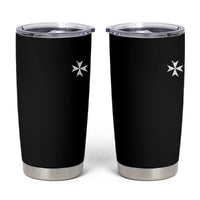 Knights Hospitaller Vintage Maltese Cross Catholic Christian Tumbler Cup