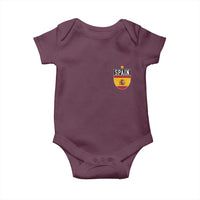 Spain 1st Star Espana Football Crest Baby Onesie