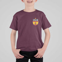 Spain 1st Star Espana Football Crest T Shirt For Kid