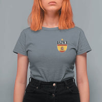 Spain 1st Star Espana Football Crest T Shirt For Women