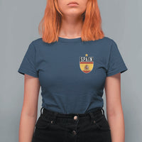 Spain 1st Star Espana Football Crest T Shirt For Women