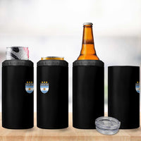 Argentina 3rd Star Vintage Argentine Football Crest 4 in 1 Can Cooler Tumbler