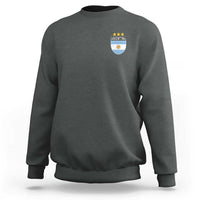 Argentina 3rd Star Vintage Argentine Football Crest Sweatshirt