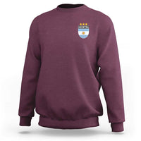 Argentina 3rd Star Vintage Argentine Football Crest Sweatshirt