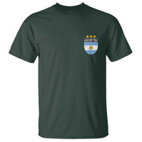 Argentina 3rd Star Vintage Argentine Football Crest T Shirt