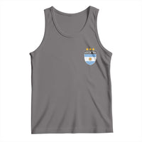 Argentina 3rd Star Vintage Argentine Football Crest Tank Top