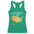 Native American Tribes Racerback Tank Top Vintage Native American Map US History - Wonder Print Shop