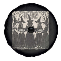 1692 They Missed One Spare Tire Cover Halloween Feminist Witch Trials - Wonder Print Shop