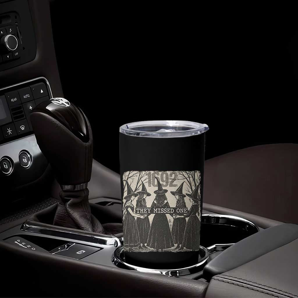 1692 They Missed One Tumbler Cup Halloween Feminist Witch Trials - Wonder Print Shop