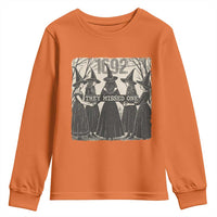 1692 They Missed One Youth Sweatshirt Halloween Feminist Witch Trials - Wonder Print Shop