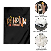 Pumpkin Season Garden Flag Fall Autumn Harvest Season Thanksgiving - Wonder Print Shop