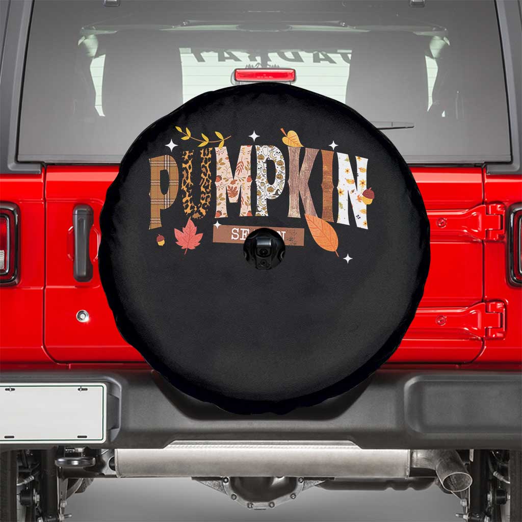 Pumpkin Season Spare Tire Cover Fall Autumn Harvest Season Thanksgiving - Wonder Print Shop